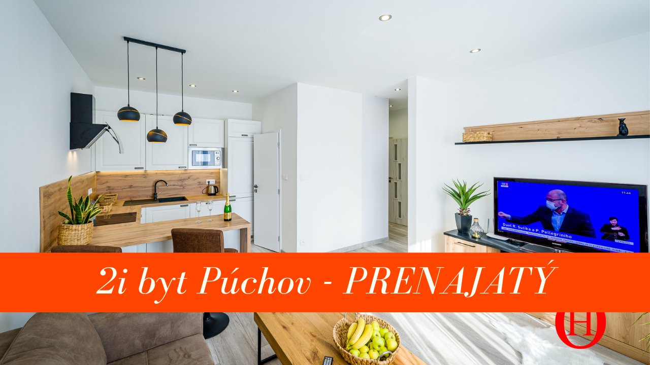 Prenajom 2i bytu v Púchove, 1.mája 870